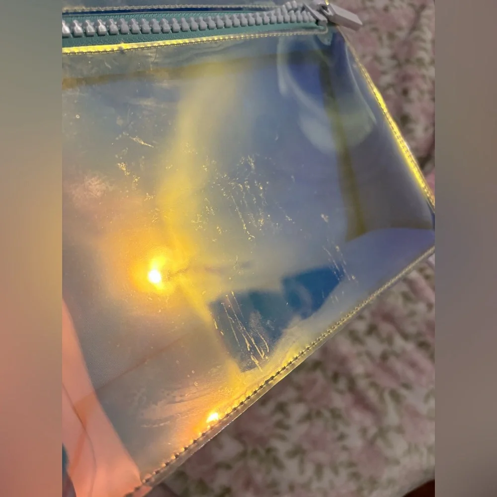 Stoney clover lane iridescent pouch